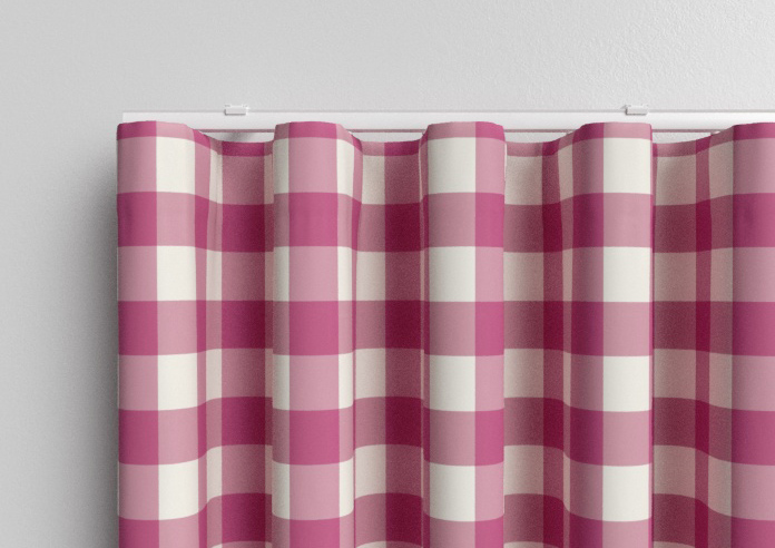 Gingham, Cosmos - Made to Measure Curtains - Image 13